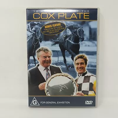 75 Great Years Of The Cox Plate - Horse Racing - Region 4 DVD • £10.63