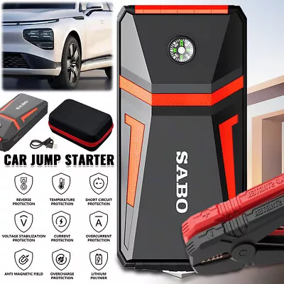 120000mAh Car Jump Starter Pack Booster Battery Charger Emergency Power Bank/UK • £27.79