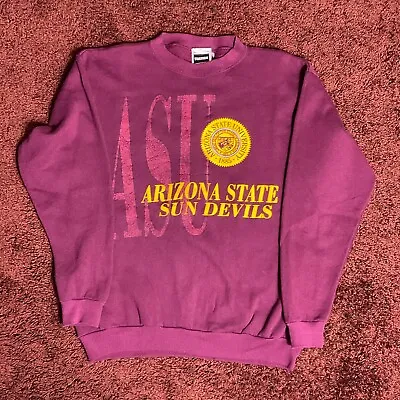 Vintage Arizona State University Sun Devils Sweatshirt Crewneck Adult Large ASU • $35