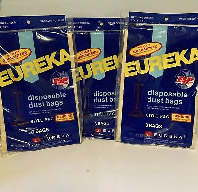 Lot Of 8 Genuine Eureka Style F & G Upright Vacuum Bags NEW • $11.80