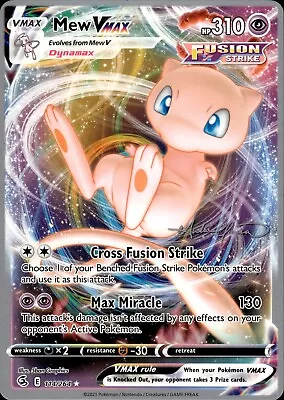 Pokemon 2022 World Championship Mew Deck Mew VMAX 114/264 - NM (DB) • $3.99