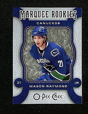 2007-08 O-Pee-Chee #596 Mason Raymond RC Canucks • $1.99