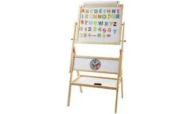 £59.39 • Buy Chad Valley Double Sided Wooden Easel Comes To Reading, Writing, Counting NEW_UK