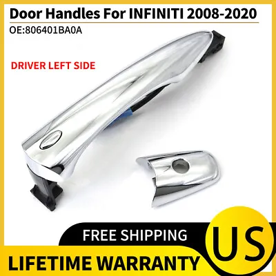 Exterior Door Handles Front Driver Left Side 806401BA0A For INFINITI 2008-2020 • $20.50