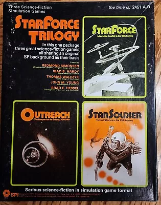 $425 • Buy Starforce Trilogy Box Game (1977, Spi)