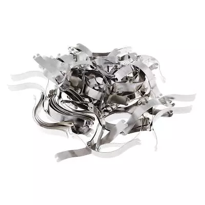 100 Picture Frame Hardware Aluminum Metal Picture Frame Molding Spring Clips • $13.29