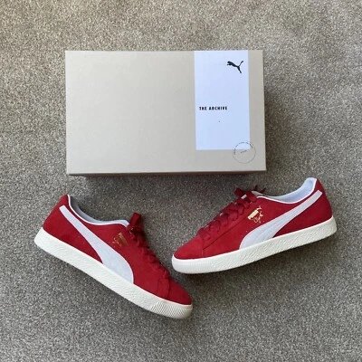 £60 • Buy Puma Clyde OG UK10 For All Time Red 