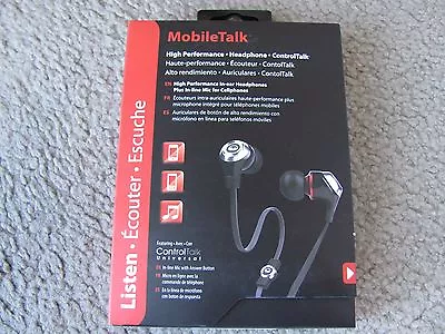 Monster Mobile MobileTalk High-Performance In-Ear Headphones With ControlTalk • $19.98