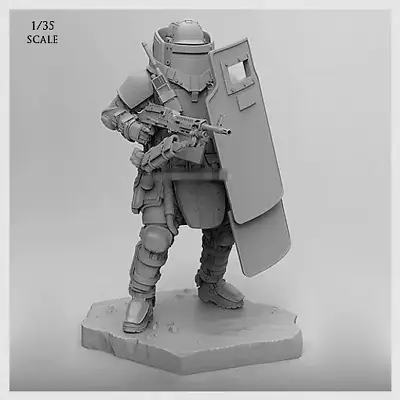 1:35 Resin Soldier Figure Model Modern Machine Soldiers TB00065 Garage Kit • $14.70