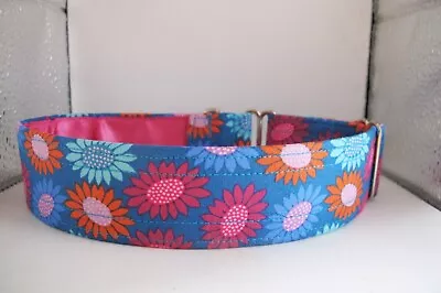 Greyhound/Lurcher/Saluki 1.5  Satin Lined Cotton House Collar • £10