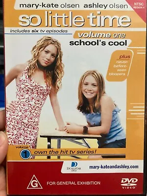 So Little Time Volume 1 Region 4 DVD (The Olsen Twins Kids Tv Series) • £18.10