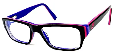 NIKE 5530 015 KIDS Black/Pink Purple Polish Girls Eyeglasses Frame 46-15-125 • $20