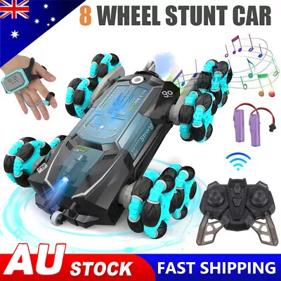 4WD Stunt Car RC Hand Gesture Sensing 360° Rotation Off-Road Remote Control Gift • $22.99