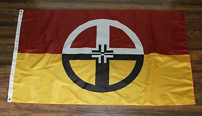 $11.97 • Buy Native American Indian Healing Flag Tribe Tribal Heal 3x5 USA Shipper Pan XZ