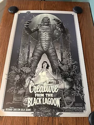 Vance Kelly - Creature From The Black Lagoon Poster Art Print Set BNG | Mondo • $139.99