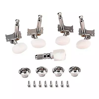 5pcs Banjo Machine Head Tuners Tuning Pegs Key With Bushings Guitar Accessories • $21.37