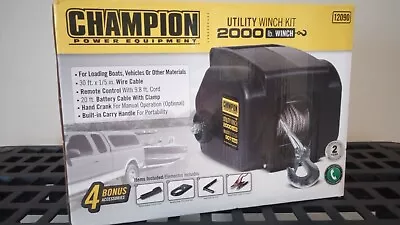 Champion 12090 Marine/trailer Utility Wench Kit 2000lb • $129.95