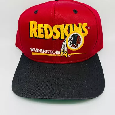 Vintage Washington Commanders Redskins Twins Enterprise Bar Line Snapback Men • $14.99