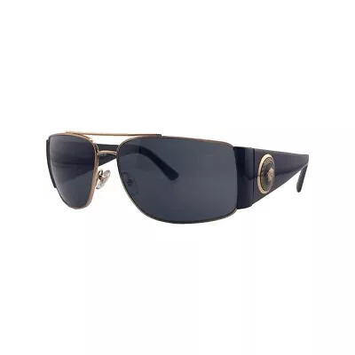 Versace VE2163 Gold Sunglasses 63mm 15mm 135mm - 1002/87 • $110