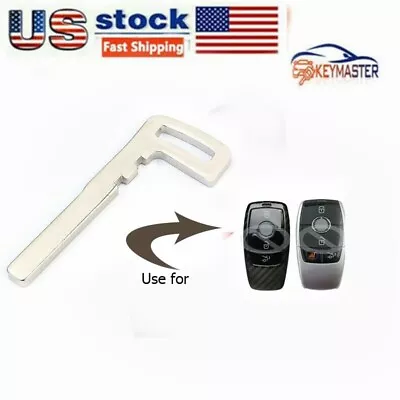 1x Uncut Emergency Insert Remote Key Blade For Mercedes Benz E Class W213 • $12.59