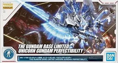 GUNDAM BASE Limited MG 1/100 Unicorn Gundam Perfectibility Kit NEW F/S • $190.09