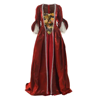 Rococo Baroque Over Costume Marie Antoinette Theater Colonial Waltz Gown Dress • $32.39