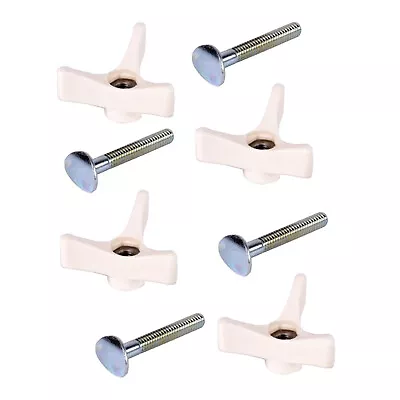 £18.60 • Buy 2 X Handle Finger Wheel Bolts For FLYMO Lawnmower Chevron Contractor Sprinter