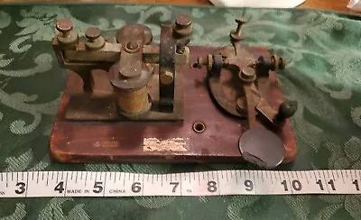 Vintage Telegraph Key & Sounder Science Laboratory Equipment Chicago USA • $65