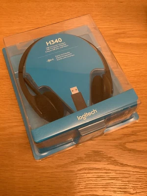 £7.50 • Buy Logitech H340 USB Computer Headset (Teams/Skype) NEW