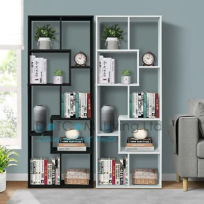 Dotcom Bookcase Book Shelf Shelving Display Unit Rack Storage Shelves Cabinet • £64.95