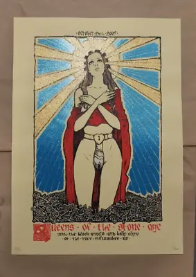 Queens Of The Stone Age Milwaukee 2007 Concert Poster Art Malleus Ltd Ed  S/N • $249