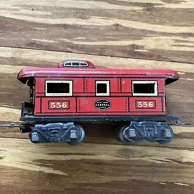 Vintage Marx O Scale New York Central Lines Tin Caboose #556 Train Car • $9.99