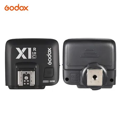 GODOX X1R-C 32 Channels TTL 1/8000s Wireless Remote Flash For Canon EOS Cameras • £45.29