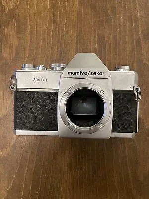 Mamiya/Sekor 500 DTL Vintage 35mm Film SLR M42 Camera Body Shutter Fires (Parts) • $24.88