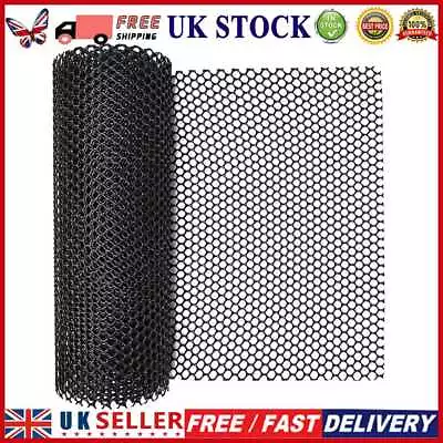 £12.24 • Buy Chicken Wire Fence Mesh Fencing Wire Gardening Poultry Floral Net (Black) #16Y