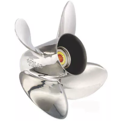 Stainless Steel Propeller Fits Yamaha 4 Stroke 10 Spline 25 20-30 Hp 1998-2021 • $288.79