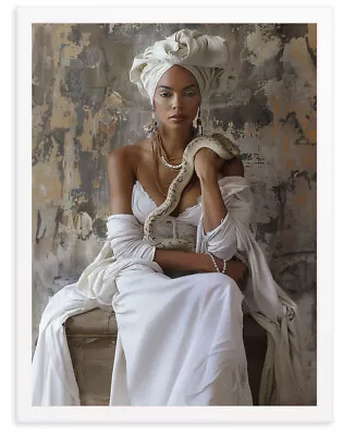 Marie Laveau Voodoo Queen New Orleans 1 | Framing Optional | Rectangular Poster • $165