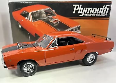 GMP 1/18 Scale 1970 PLYMOUTH ROADRUNNER “HEADS UP VERSION” ONLY 996 MADE • $350