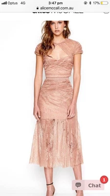 $88 • Buy Alice Mccall Two Piece Dress Top And Skirt Size AUS6