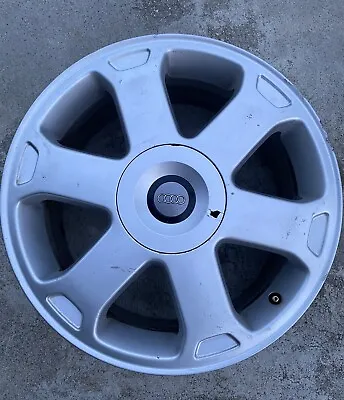 Audi S4 B5 2000 2001 2002 17  Factory OEM Wheel Rim 58723 8D0601025N SILVER • $159.99