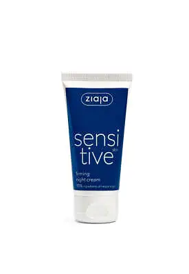 Ziaja Sensitive Skin Firming Night Cream 50Ml OFFICIAL UK • £10.12