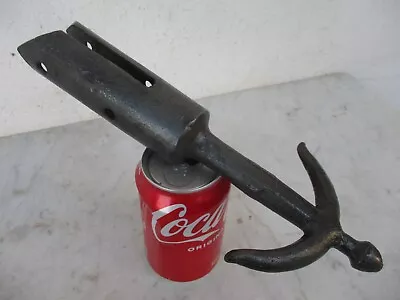 Vintage In Iron Nautical Maritime Marine Boat Hook Head Nautical Old Ship Tool • $78.80