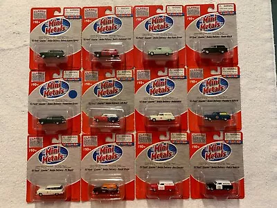 Mini Metals HO Scale '53 Ford Courier Sedan Delivery Car Various Models • $19.99