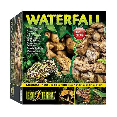 Exo Terra Pebble Waterfall Unit - Medium (Includes Pump) • $107.35