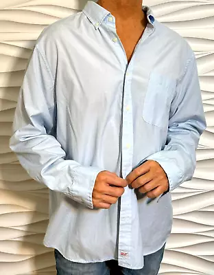 Mens - VINEYARD VINES Shirt - XL - BLUE - BUTTON-DOWN - Pocket - 100% Cotton • $1.99