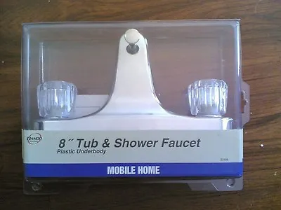 NIB Nice Mobile-Home Bathroom Chrome 8 -Spread TUB Or VANITY FAUCET • $34.95
