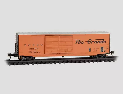 D&RGW 50' Standard Box Car 8' Double Doors Micro-Trains MTL #182 00 112 N SCALE • $32.89