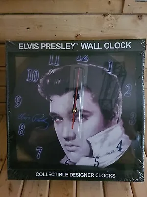 Elvis Presley Wall Clock 12 X12  • $17.99