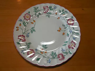 $8 • Buy Churchill England BRIAR ROSE Dinner Plate 10  Pink Floral 1 Ea      13 Available
