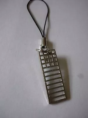 Mackintosh Chair Back  Modern English Pewter Mobile Phone Charm Codew19 • £6.99